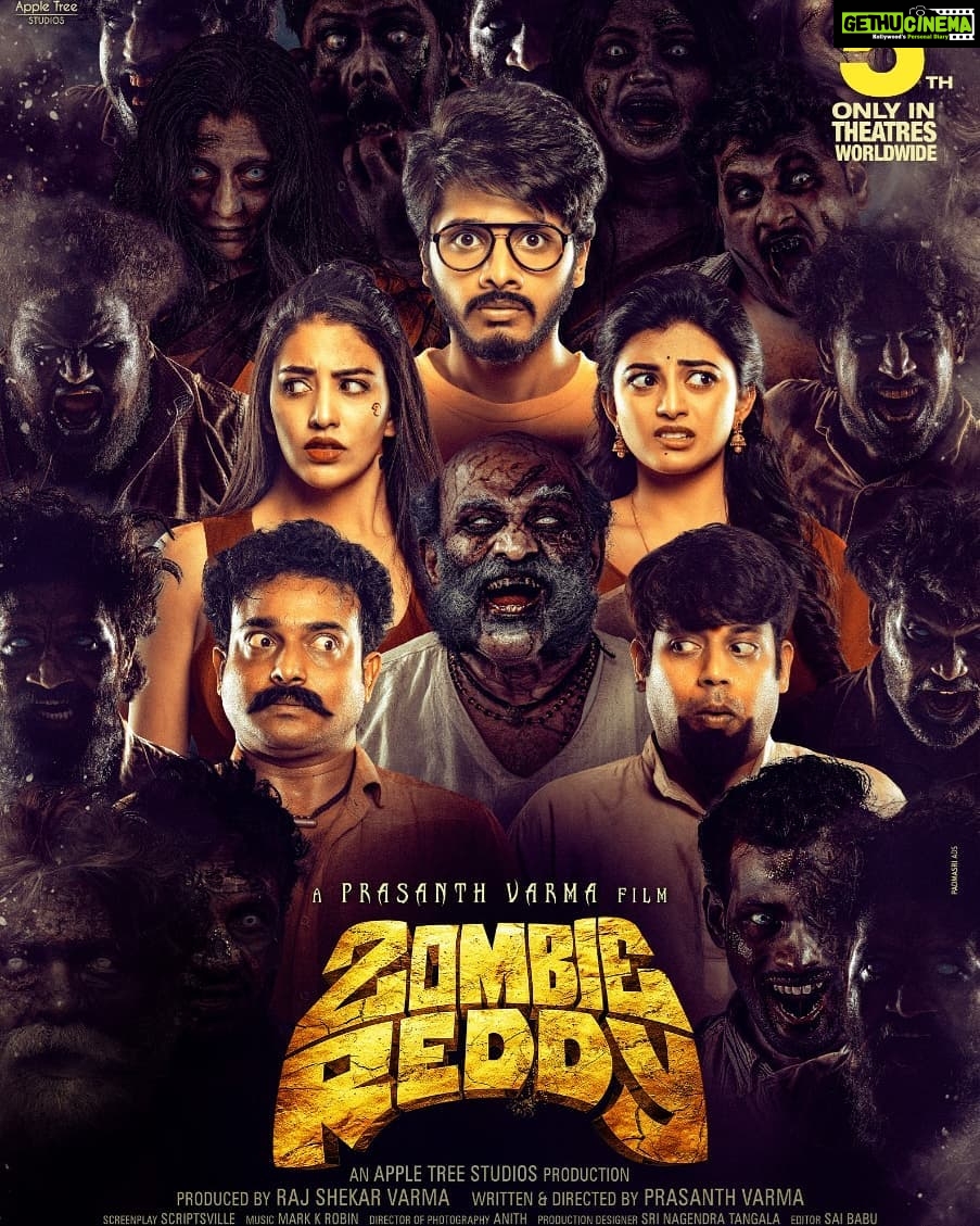 Teja Sajja Instagram - Hola!!! Say Cheese!! 📸 ✨✨ Just 1️⃣0️⃣Days to get Vaccinated with Laugh Ride #ZombieReddy 😃🎢 #ZombieReddyOnFeb5th A @PrasanthVarma Film! @tejasajja123 @iamMarkKRobin #RajShekarVarma @AppleTreeOffl @adityamusic #ZombieReddy @shreyasgroup @ursvamsishekar #HappyRepublicDay2021