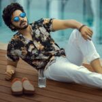 Teja Sajja Instagram – Getting my pose on! 🕶😎