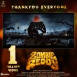Teja Sajja Instagram - 1million bites! Here is the link https://youtu.be/XF8ZrdUhyVk A @prasanthvarmaofficial film @appletreeoffl #ZombieReddyFirstBite #ZombieReddy