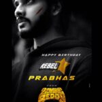 Teja Sajja Instagram - South enti, North enti darling Aliens ayina, Zombies ayina mana darling #Prabhas gari fan avvalsindey! Happy Birthday Rebel Star🌟 #ZombieReddy A @prasanthvarmaofficial @appletreeoffl #HappyBirthdayPrabhas