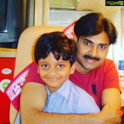 Teja Sajja Instagram - This photo is one of my most prized possessions. He is the power star for the nation, but also the most humble, down to earth, and kind hearted man I’ve been around. He had this welcoming, warm aura every time I met him that made my love and respect for him grow even stronger. Spending time with him is full of fun and unending memories. He truly is the king of hearts❤. #HBDPawankalyan #HappyBirthdayPawanKalyan #HBDPSPK