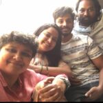 Teja Sajja Instagram - In between the shots😋! My coolest Director and DOP #nandinireddy #richardprasad