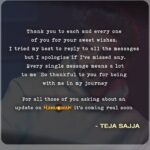 Teja Sajja Instagram - Love and gratitude 🙏