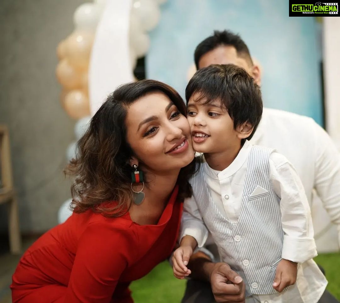 Tejaswi Madivada Instagram - @veebee1018 growing to be a beautiful boy!
