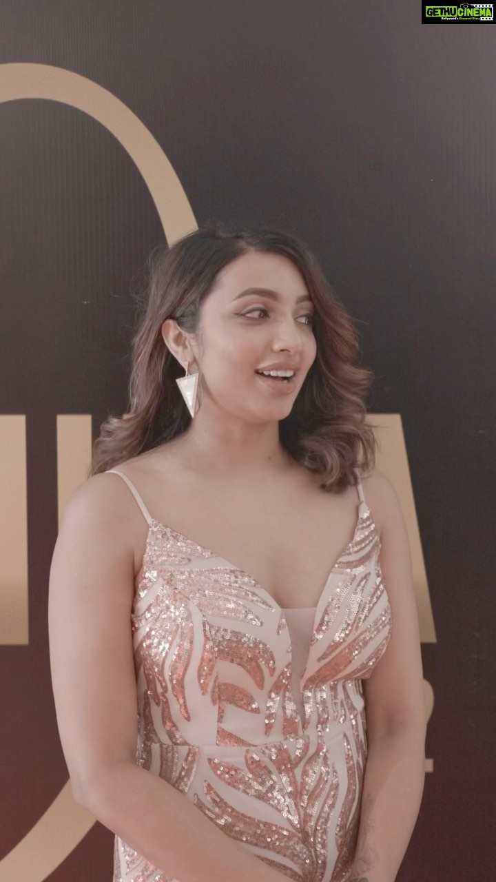 Tejaswi Madivada Instagram - @tejaswimadivada shares her thoughts On #siima2022 . . #skyexch #skyexchange