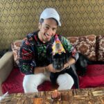 Thakur Anoop Singh Instagram – Today also happens to be my little baby Shadows First Birthday in this world!!!! Had to make it special for my boy with his fav gluten free chocolate brownie cake!!! 

Check out the last video to know how difficult it is to get pictures with him 😄