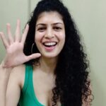 Tina Desai Instagram - Got breathless in the end, amongst a million other mistakes; but it's still fun to learn something new n be goofy about it!!!