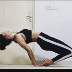 Tina Desai Instagram - #lockdowndiaries #homeyoga New set of poses coming up! This one's called #floatingcamelpose