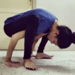Tina Desai Instagram - #lockdowndiaries #homeyoga My first attempt at both these!!! Pretty good, eh?!! 💃🥳💃🥳