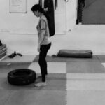 Tina Desai Instagram - Someone's building strength and stamina....this feels very cool! You must try it if possible! 💥💥💥