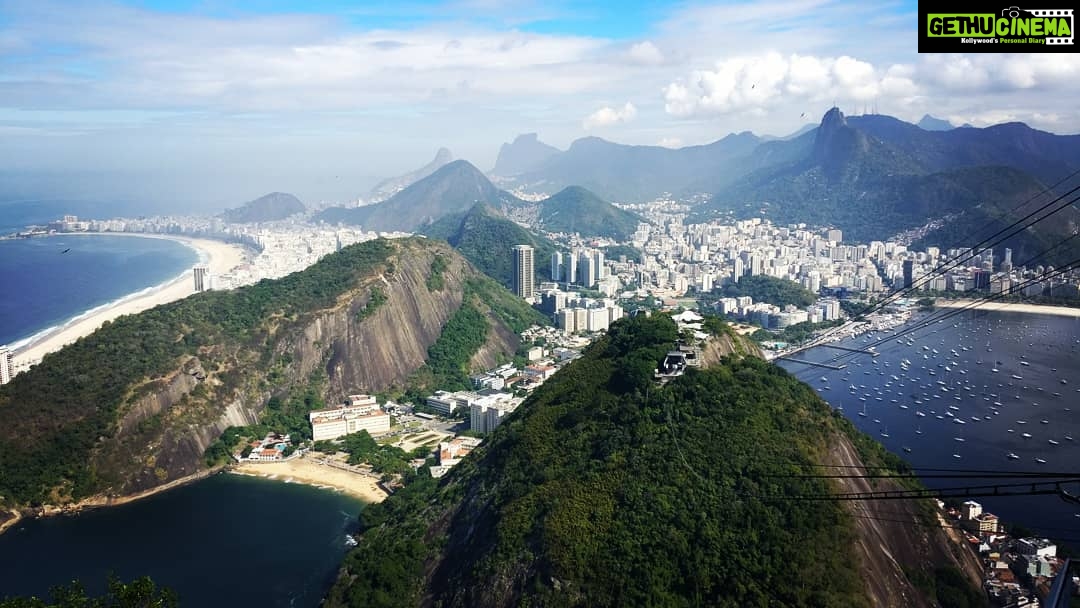Tina Desai Instagram - The extraordinary views of Rio de Janeiro from #sugarloaf and #corcovado mountains ❤️❤️❤️