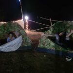 Tina Desai Instagram - Did it differently this time. In the midst of nature, camping in super cute tents, enjoying the local BBQ and the gorgeous #pawnalake Unique birthday treat!!! ❤️💛🧡