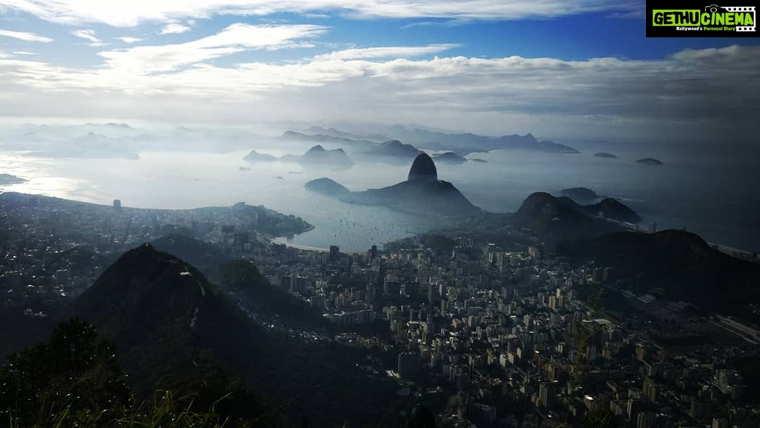 Tina Desai Instagram - The extraordinary views of Rio de Janeiro from #sugarloaf and #corcovado mountains ❤️❤️❤️