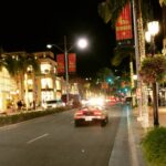 Tina Desai Instagram - Rodeo drive at night <3