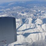 Tina Desai Instagram - That's a good view while flying. One of the best. #swissalps