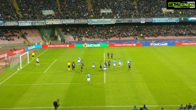 Tina Desai Instagram - So well played, Napoli! Better played Man-c! The energy and buzz was incredible!!! I'll never get over this!
