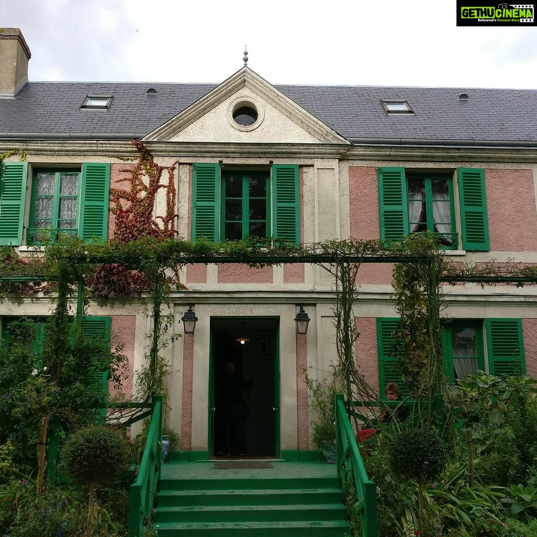 Tina Desai Instagram - Monet's house, Giverny, Normandy