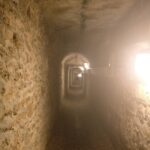 Tina Desai Instagram - Catacombs, Paris. At 20 metres below the ground, and bones centuries old around you, this is creepy!