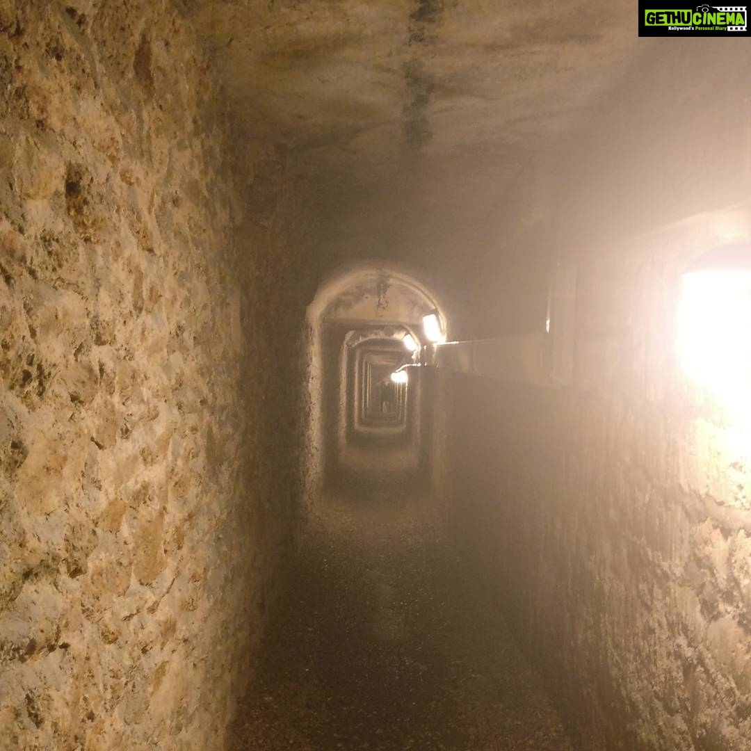 Tina Desai Instagram - Catacombs, Paris. At 20 metres below the ground, and bones centuries old around you, this is creepy!