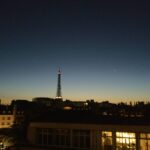 Tina Desai Instagram – The Eiffel thru the day <3