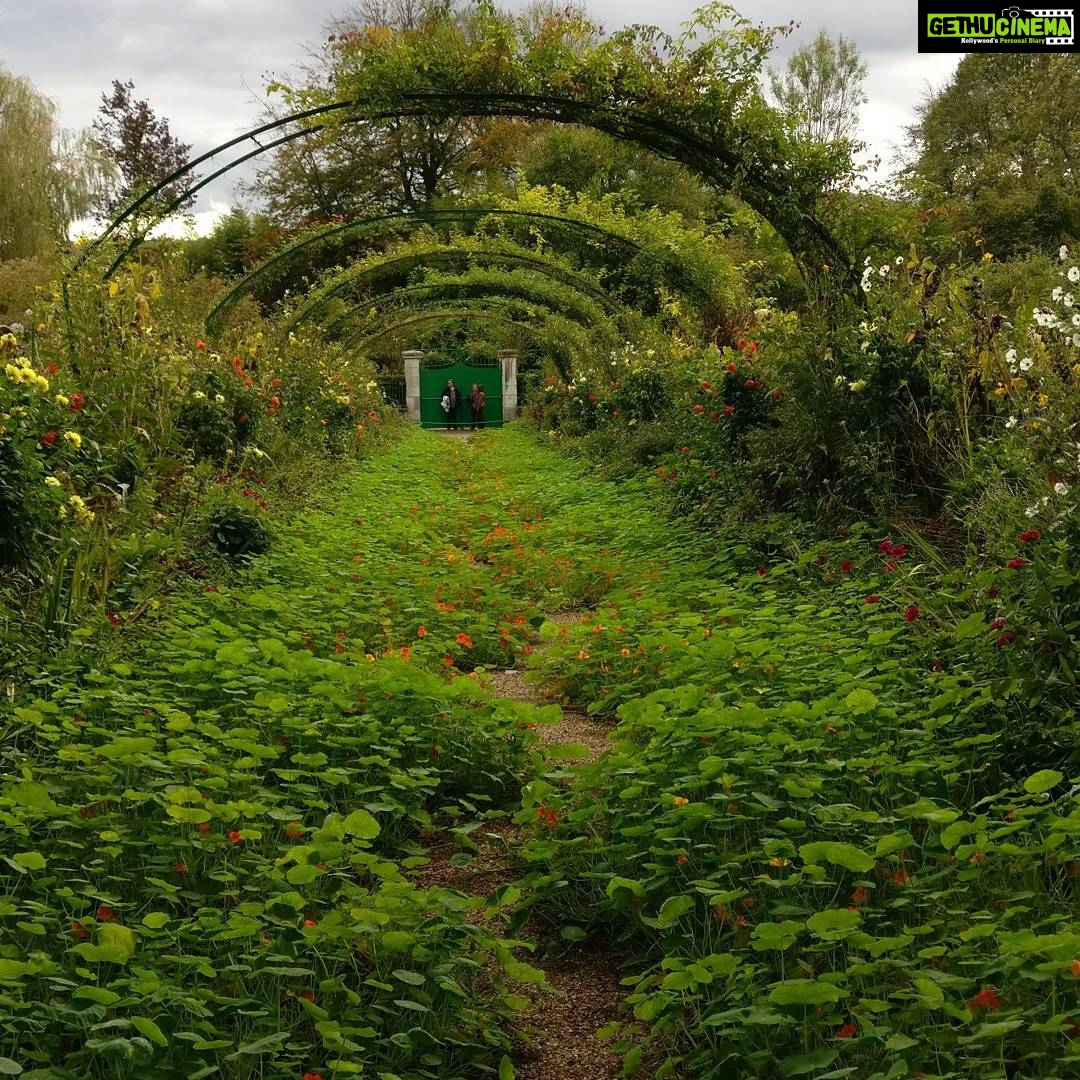 Tina Desai Instagram - Monet's house, Giverny, Normandy