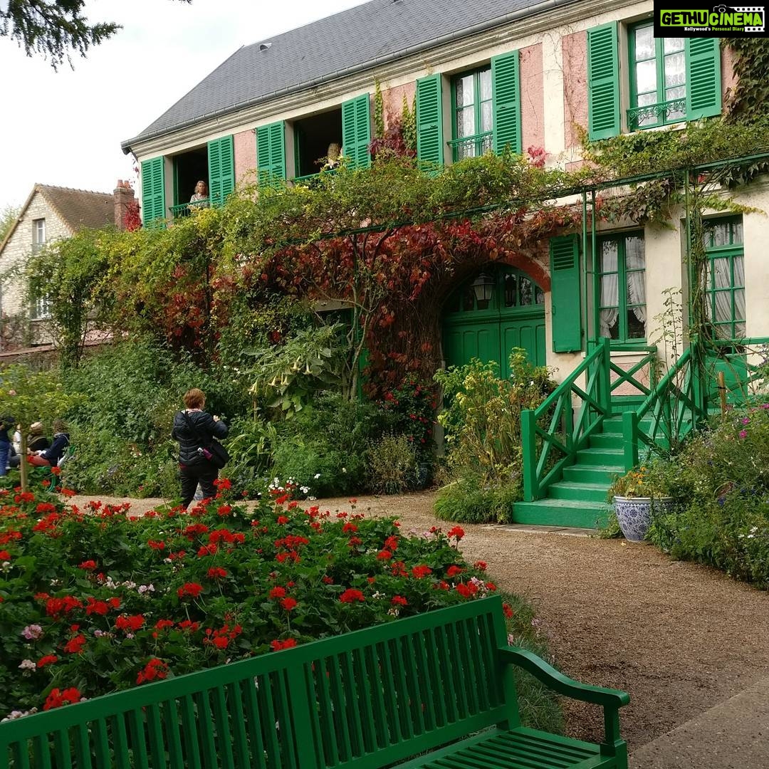 Tina Desai Instagram - Monet's house, Giverny, Normandy