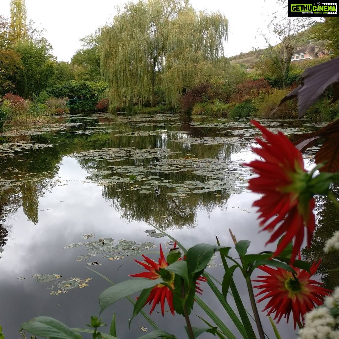 Tina Desai Instagram - Monet's house, Giverny, Normandy