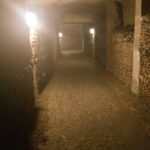 Tina Desai Instagram - Catacombs, Paris. At 20 metres below the ground, and bones centuries old around you, this is creepy!