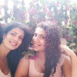 Tina Desai Instagram - Reunion with my lovely @kotwalzena ......happy times!!!!!!!