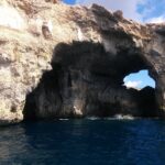 Tina Desai Instagram – The #caves of blue lagoon, Malta