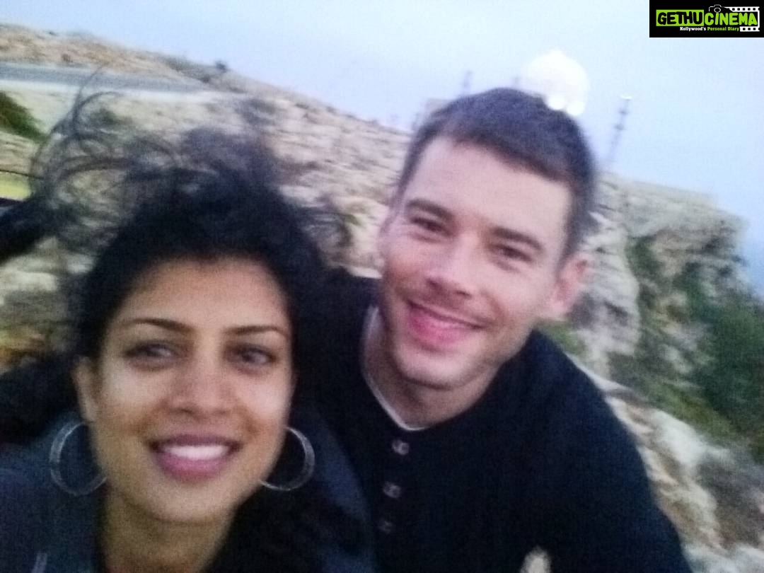 Tina Desai Instagram - And finally, a pic with BJS!!! On our last day together this season! #dinglicliffs