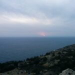 Tina Desai Instagram – Sunset at Dingli cliffs, Malta