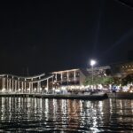 Tina Desai Instagram – Sunset jazz cruise in Barcelona 😍
Last clip has the moonlight glittering in the water. Most magical✨