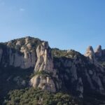 Tina Desai Instagram - The stunning mountains of Montserrat and the Black Madonna within the Benedictine monastery. Nothing fit well into my camera lens but these are the ones that came out okay. #spain #montserratmountain #benedictine #monastery