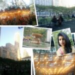 Tina Desai Instagram - Unclogged the brain at Bryant Park :)