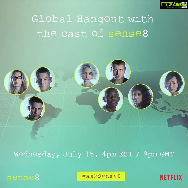 Tina Desai Instagram - The 8's chat online for the first time, together! Join the party!
