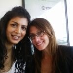 Tina Desai Instagram - With my beautiful manager Liz