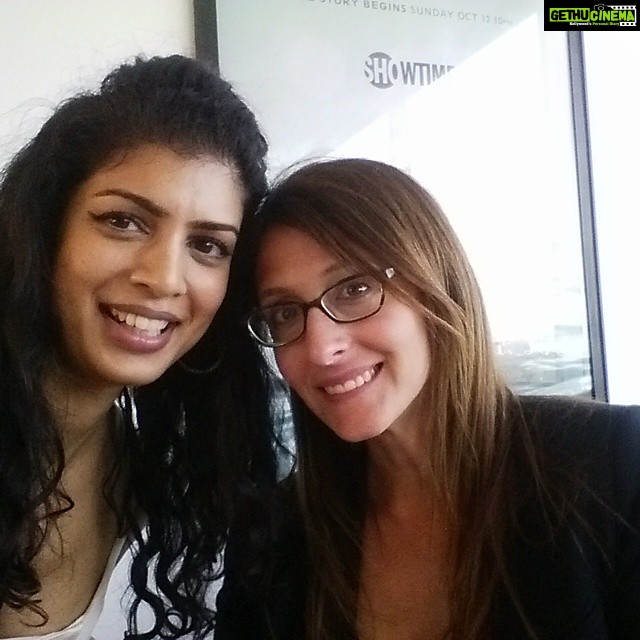 Tina Desai Instagram - With my beautiful manager Liz