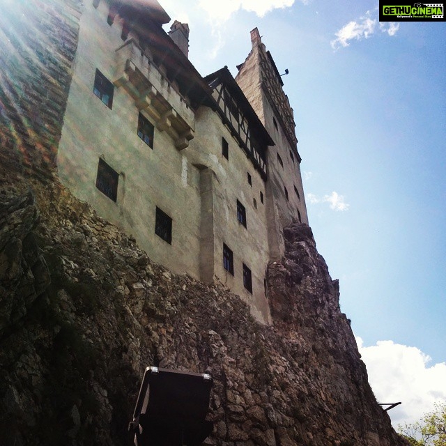 Tina Desai Instagram - Dracula's (Vlad-the Impaler) castle in #Transylvania!!!!!!