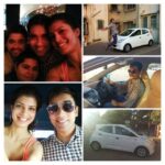 Tina Desai Instagram - My friend's new car!!! Delivery followed by the games!!!
