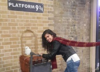 Tina Desai Instagram - The Harry Potter walk!