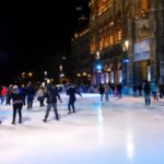 Tina Desai Instagram – Ice skating at -3°