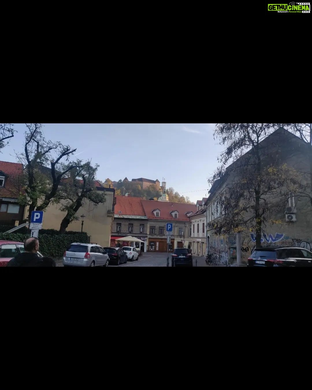 Tina Desai Instagram - Day 1 in Slovenia. Walked around the old town and visited Ljubljana castle.