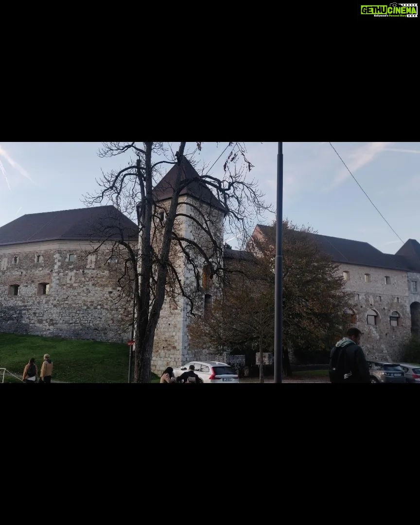 Tina Desai Instagram - Day 1 in Slovenia. Walked around the old town and visited Ljubljana castle.