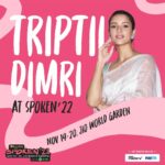 Tripti Dimri Instagram – Triptii Dimri (@tripti_dimri) from the Netflix #Qala tribe is coming to Spoken 2022! Watch her in conversation with other ‘Women Of Qala’ in the ‘Meri Aawaz Hi Meri Pehchaan Hai’ panel talking about being a woman in art and the intracacies of it through the years, #OnlyAtSpoken!

@netflix_in

Nov 19
4:20 PM – 4:50 PM 
Meri Aawaz Hi Meri Pehchaan Hai : Women of Qala

Panelist : Anvitaa Dutt ( @anvita_dee), Tripti Dimrii (@tripti_dimri), Swastika Mukherjee ( @swastikamukherjee13)

Moderator :  Sucharita Tyagi (@su4ita)

So if you’d love to hear these incredible artists talk in depth about things like being an artist, writing lyrics, being a woman in art and the intracacies of it through the years, these panels are where you need to be at Spoken 2022!

About Qala:
Set in late 1930s and 40s, ‘Qala’ is the story of a young, eponymous playback singer. It is about her tragic past and the ways in which it catches up with her, causing her to unravel at the peak of her hard-won success.

Streaming on December 1 on @netflix_in!
.
.
.
.
#qala #netflixindia #panel #womenofqala #lyricistsofqala #kausarmunir #swanandkirkire #triptiidimrii #swastikamukherjee #anvitadutt #netflixatspoken #artfestival #artfest #soulfest #paneldiscussion