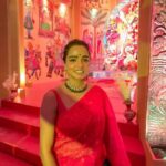 Tuhina Das Instagram - শুভ পঞ্চমী 🌼 #DurgaPuja2022 #DurgaPujo #TuhinaDas Ballygunge Cultural Association