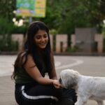Ulka Gupta Instagram - can I get a little ώ๏๏ƒ ώ๏๏ƒ ? 🐶🐾 My only motivation to go for morning walks 😚 #goodmorning #dogstagram #shitzu