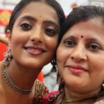 Ulka Gupta Instagram – Joi Dugga Maa ❤️✨ Bangur Nagar Kalol Kali Badi