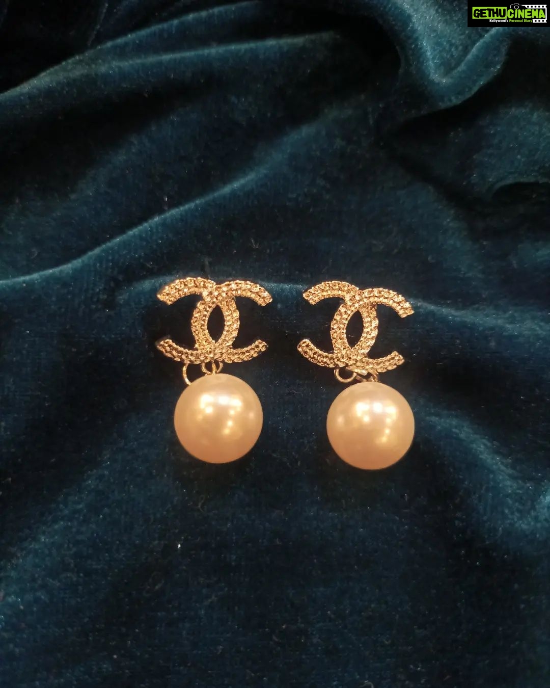 Vanitha Vijayakumar Instagram - 💥New Arrivals💥 CHANEL crystal stoned earrings©️💎swipe left to see the available designs🤳 Dm us for price & details📩 #vanithavijaykumarstudios #earring #crystal #stone #style #stylish #chennai #girl #ootd #outfit #clothing #brand #picoftheday #photooftheday #instafashion #instagood #instadaily #shopping #makeup #accessories #styleblogger #fashion #fashionblogger Khader Nawaz Khan Road