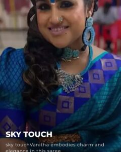Vanitha Vijayakumar Instagram - Thank you @timesofindia @etimes 🥰 @vanithavijaykumarstylingstudio. https://timesofindia.indiatimes.com/tv/web-stories/tamil/vanitha-vijayakumars-best-saree-looks/photostory/95534411.cms